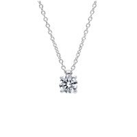 Collana Babila Milano Donna in Oro bianco Diamante 0.40 Ct BBC02040GB - BBC02040GB